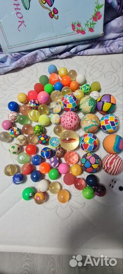 Мячики попрыгунчики