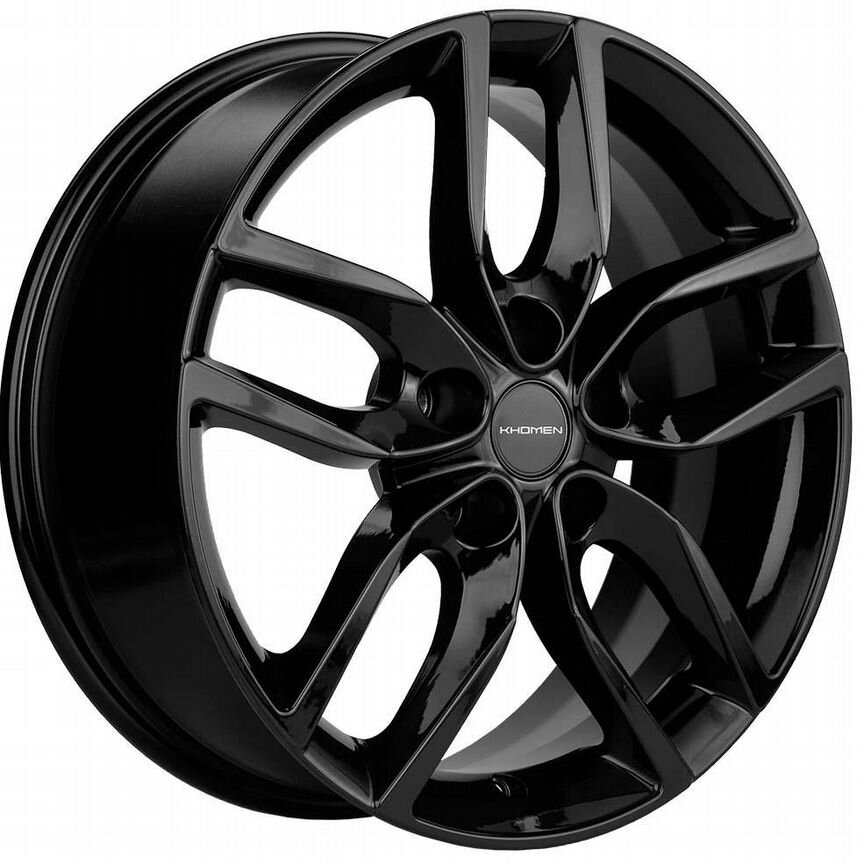 Диски Khomen KHW1708 6.5x17 5x108 ET43 D65.1 Black