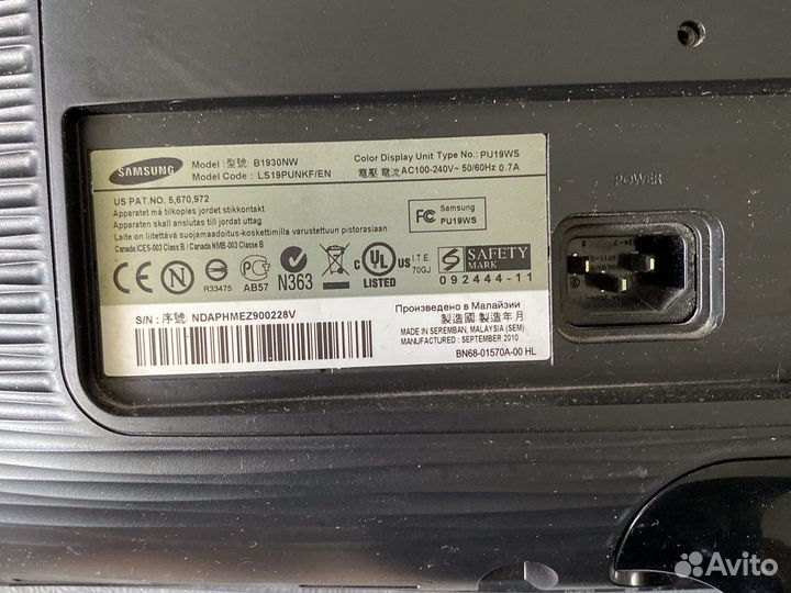 Монитор samsung