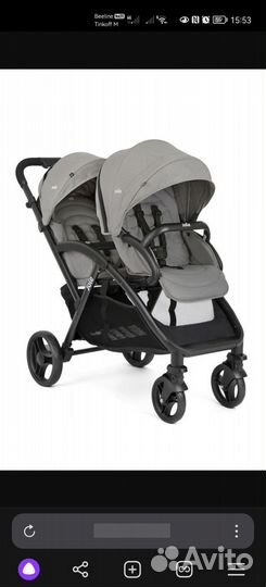 Коляска для двойни или погодок Joie Evalite Duo