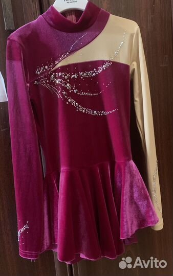 Костюм платье для фигурного катания 122 128 134