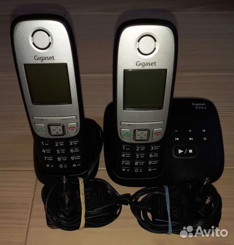 Радиотелефон Gigaset A415A Duo черный