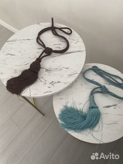 Тюль-нитки, подхваты, ламбрикен