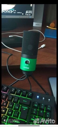 Микрофон fifine k669 с пантографом
