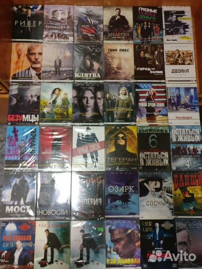 Зарубежные сериалы на DVD
