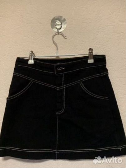 Юбка zara из денима