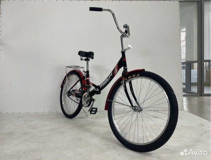 Велосипед складной женский дамский 24 дюйма колеса