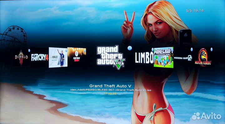 Sony PlayStation 3 Slim 320Gb/Прошита-HEN/30 Игр