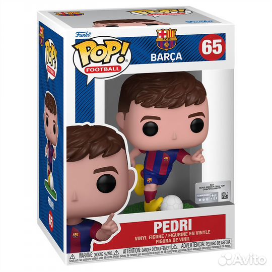 Фигурка Funko POP Football Barcelona Pedri (65)