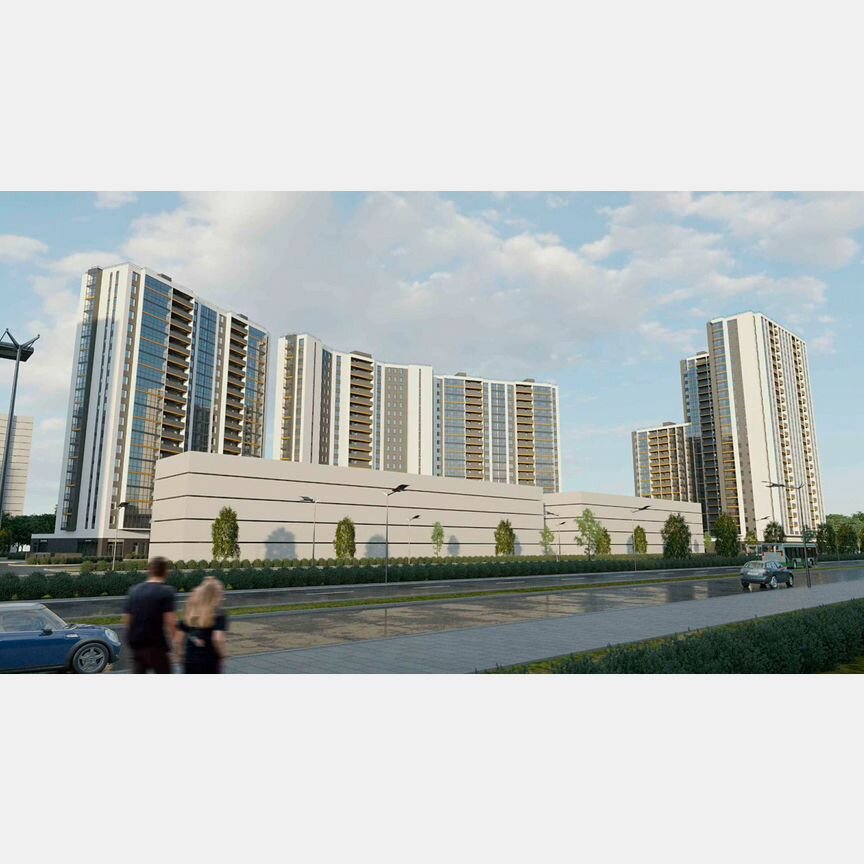 Квартира-студия, 25 м², 17/25 эт.