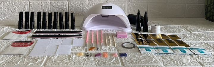 Новый набор для маникюра педикюра наращивания