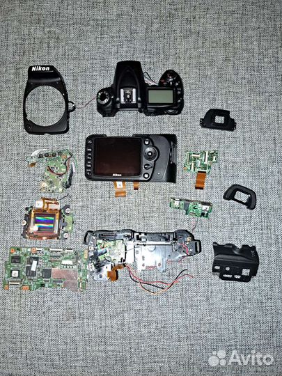 Фотоаппарат nikon d90 по запчастям