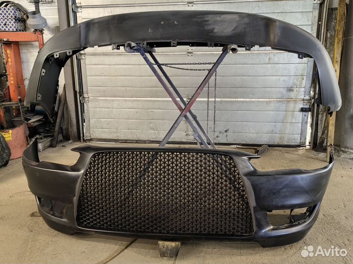 Mitsubishi lancer 10 передний бампер