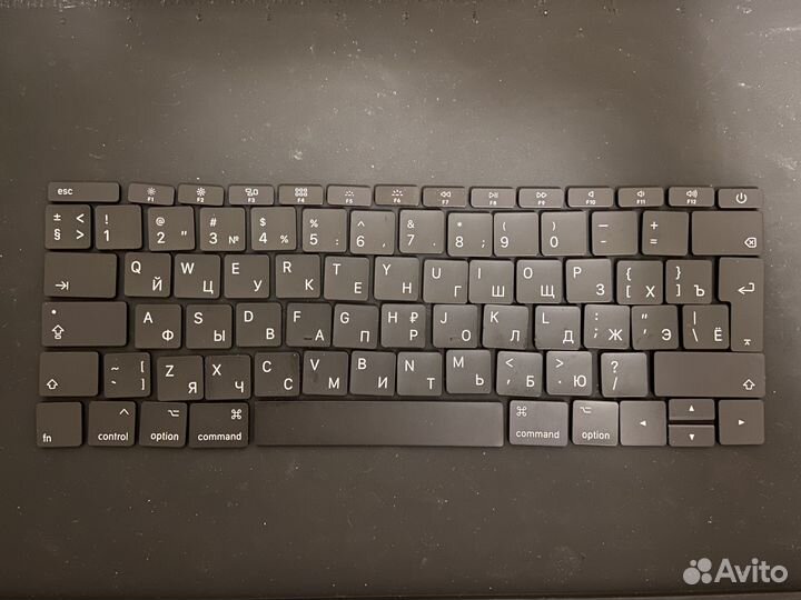 Кнопки клавиши клавиатура Apple MacBook бабочка