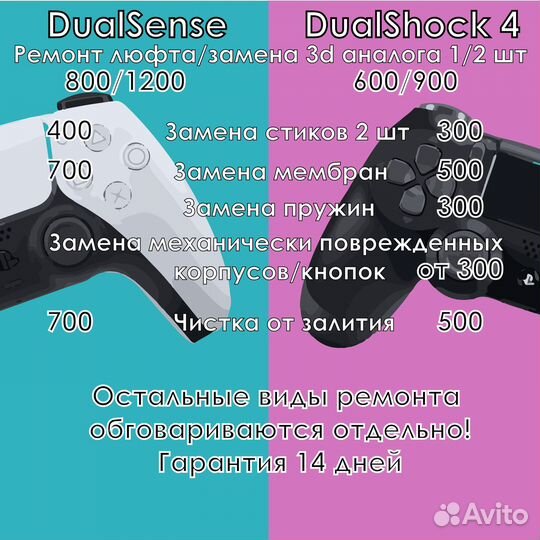 Ремонт dualshock 4 dualsense