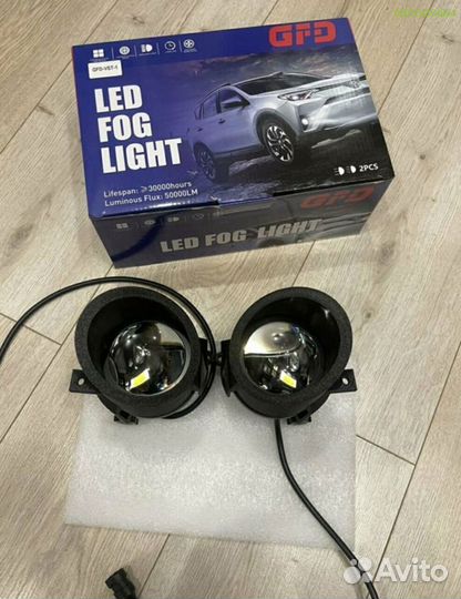 Лазерные туманки Volkswagen Polo 5 птф