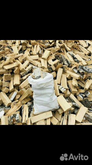 Дрова колотые береза сосна колотая(сухие)