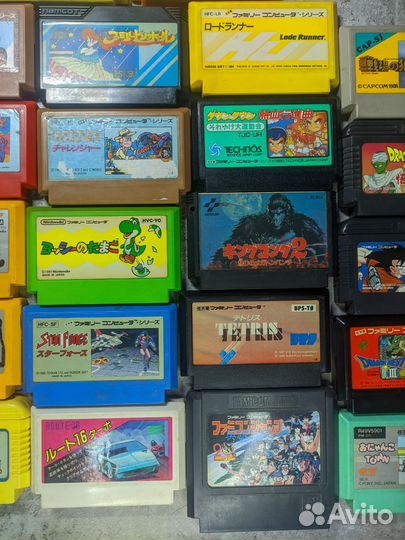 Катриджы Famicom