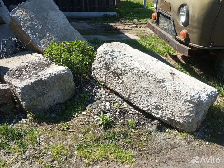 Бетонные блоки бу