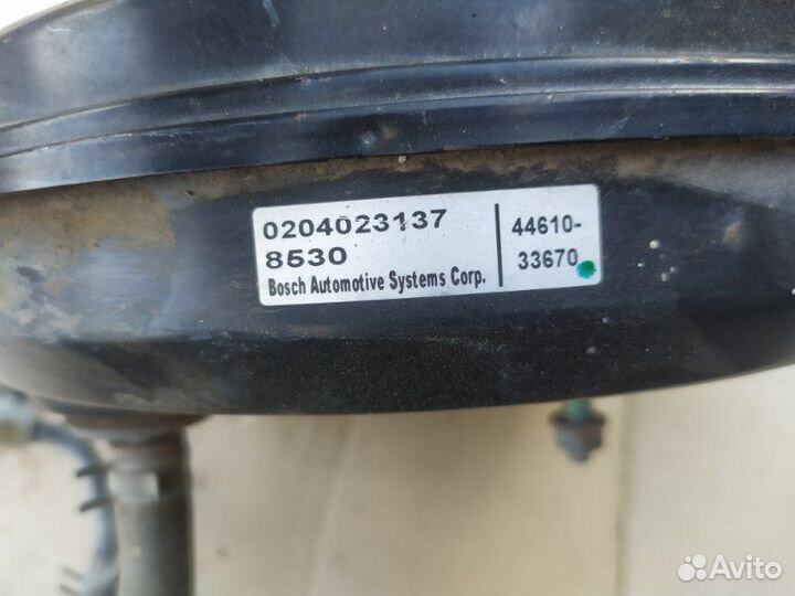 Вакуумный усилитель Toyota Camry 2006-2011