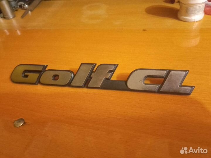 Шильдик Golf cl