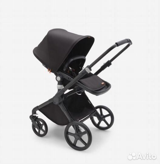 Коляска bugaboo cub midnight black