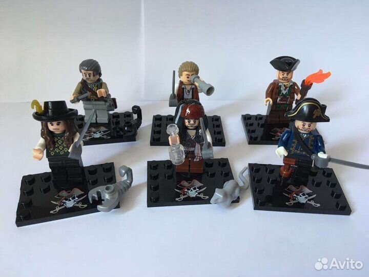 Пираты Карибского моря lego фигурки
