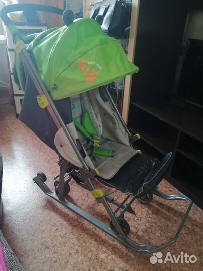 Коляска санки