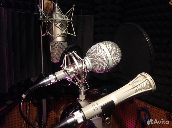 Студия звукозаписи с режиссёром