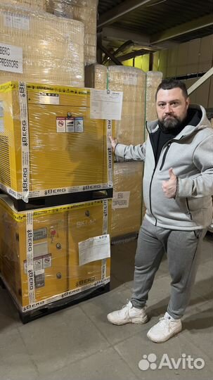 Винтовой компрессор вк-7,5 гарантия до 24мес новый