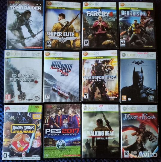 Игры на xbox 360 LT 3.0
