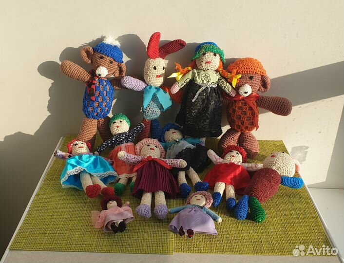 Куклы и мишки