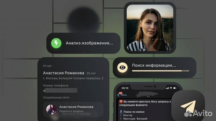 Личный бот гб для поиска Telegram
