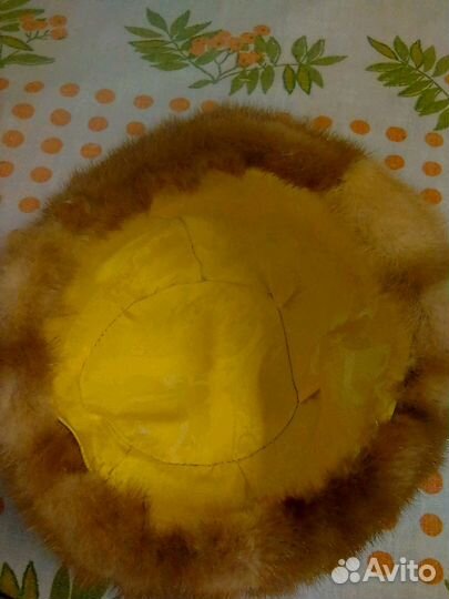 Шапка норка женская