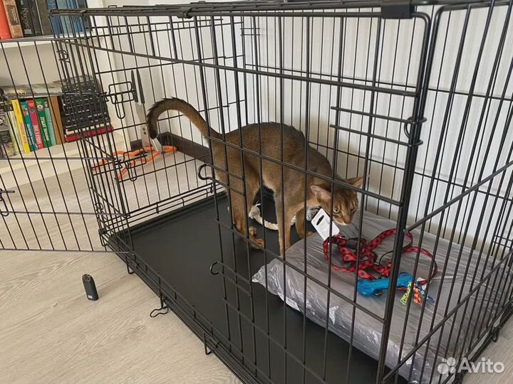 Клетки для собак кошек с железным поддоном