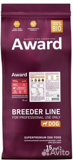 Авард сухой корм Award