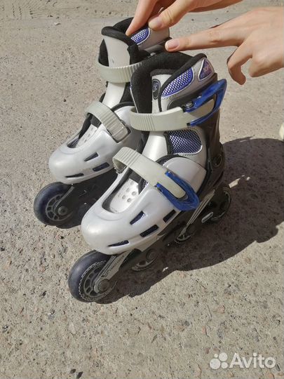 Ролики детские раздвижные Crazy Creek 29-32 1p бу