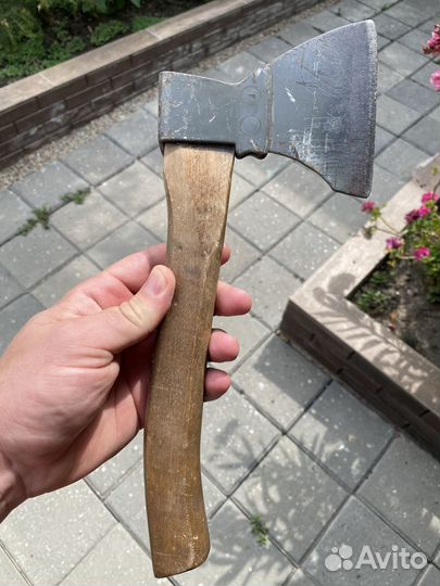 Мини топор СССР для мяса, туристический