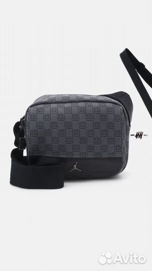 Сумка Nike Jordan Monogram Shoulder Bag DarkSmoke