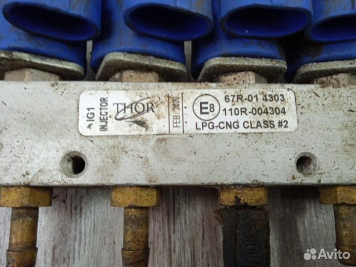 Газовые форсунки Renault Logan 1 2009