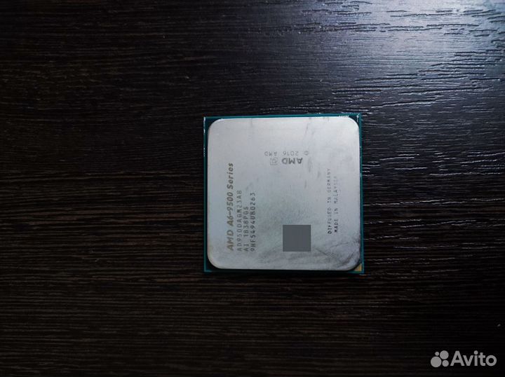 Процессор A6 9500 3.5Ghz AM4