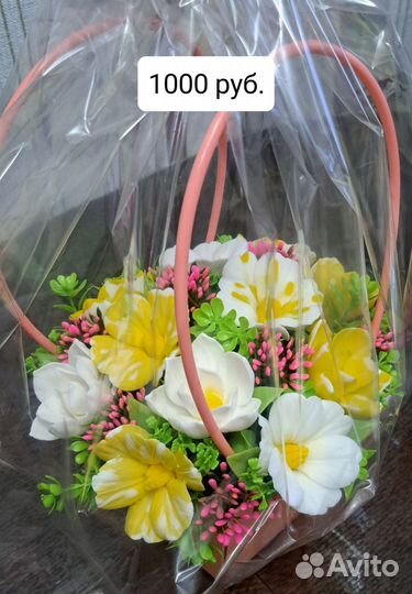 Цветы из мыла ручной работы