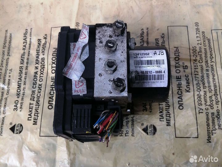 Блок ABS абс Opel Astra J, 1.6