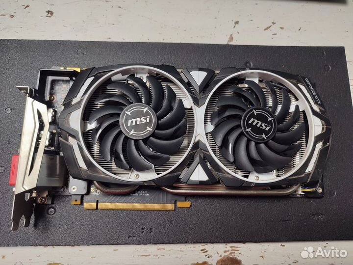 Продаётся видеокарта MSI 1080ti Armor OC 11GB