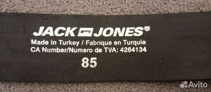 Мужской кожаный ремень J&J Оригинал