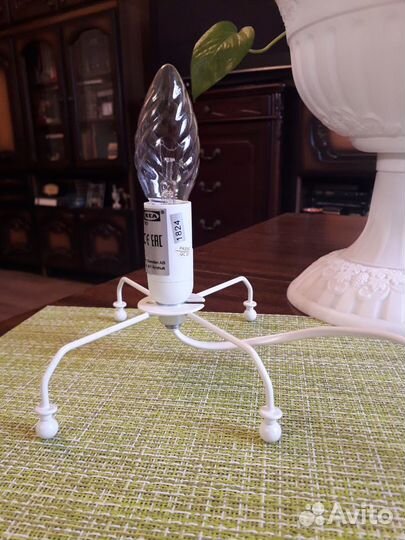 Светильник IKEA (рабочий) с лампой