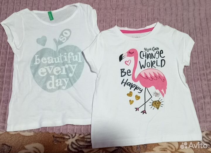 Вещи на девочку пакетом 80-86 размер