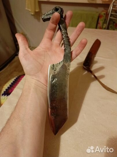 Топорик кухонный кованый