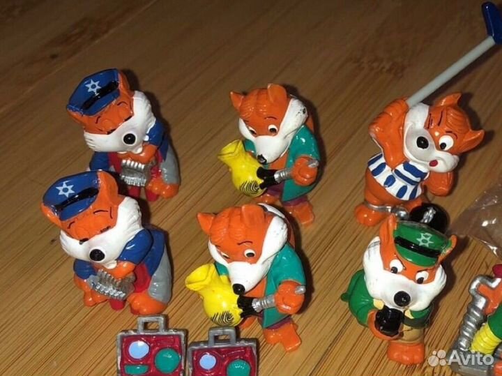 Киндер сюрприз вампиры жирафы лисы