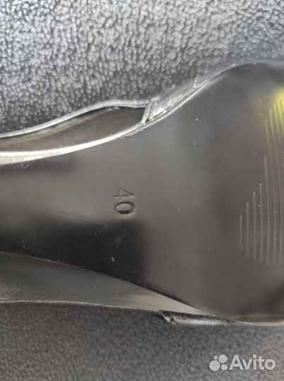 Туфли кожаные женские 40 размер